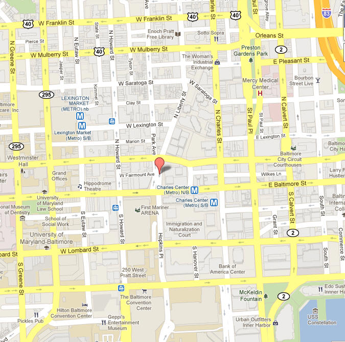 Map of MHEC - Liberty Street